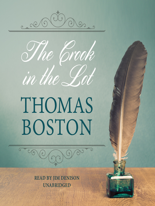 Cover image for The Crook in the Lot